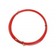 Протяжка кабельная (мини УЗК в бухте), стеклопруток, d=3,5мм, 7м (красная)