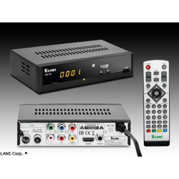 Эфирный ресивер Lans DTR-110 DVB-T2