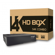 Ресивер спутниковый HD BOX S4K COMBO